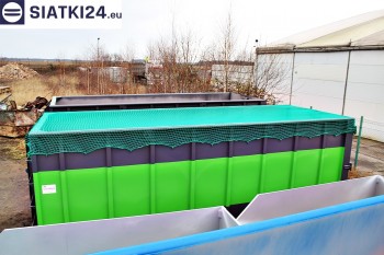 Siatki Leszno - Siatka przykrywająca na kontener - zabezpieczenie przewożonych ładunków dla terenów Leszna